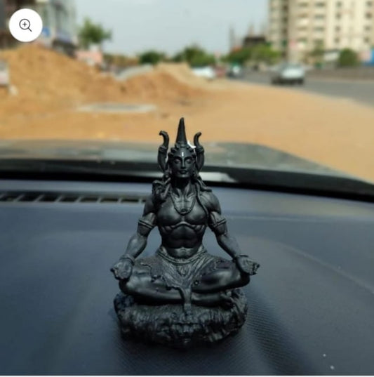 Lord Shiva Shiv ji Car dashboard statue, size 3 inch, perfect for Car dashboard, home temple.  COD available, Free Shipping, 24 hours delivery in Jaipur