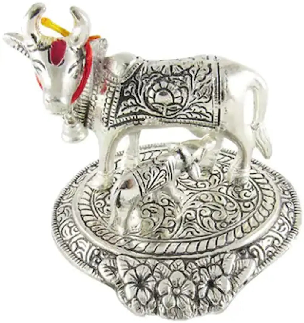 Cow With Calf Decorative Showpiece best for Gifting, Pooja & Vastu