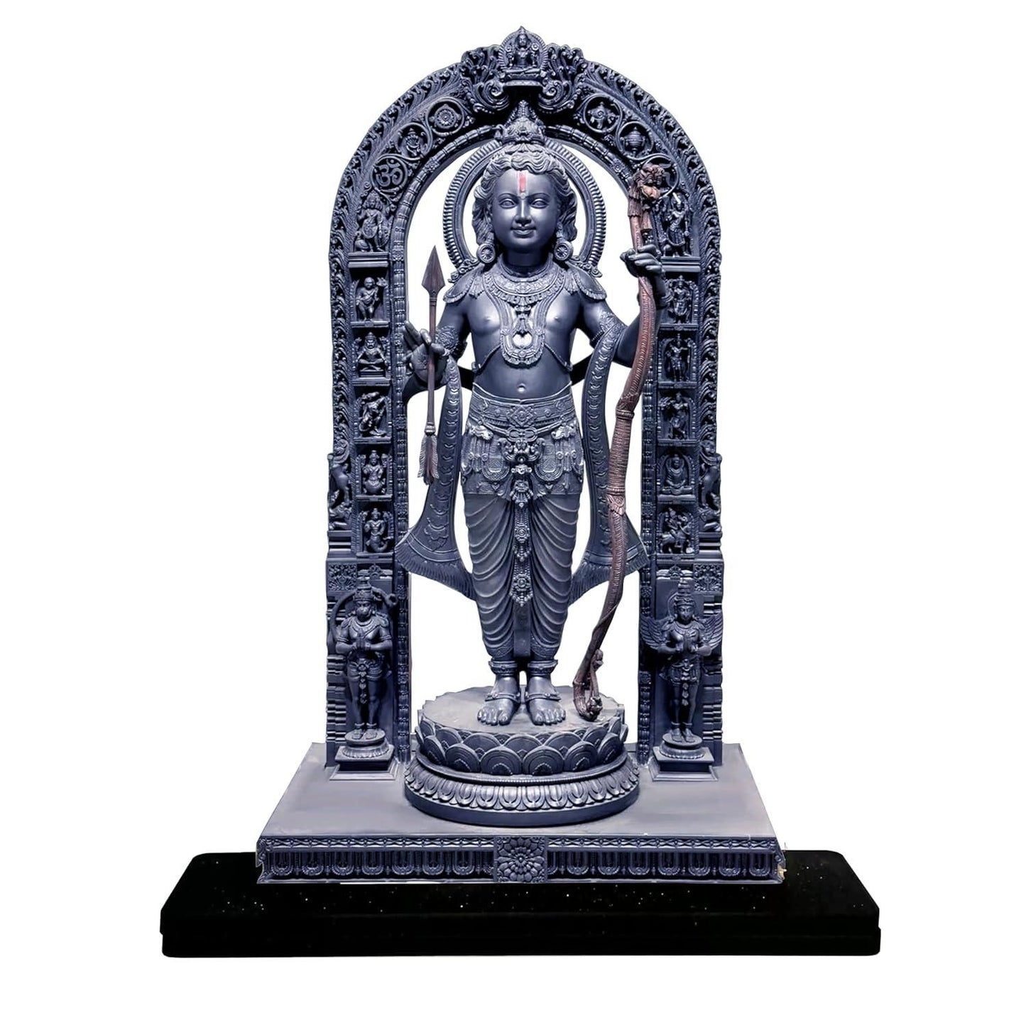 Cutout of Ram Lalla Statue in Ayodhya Mandir (2D)