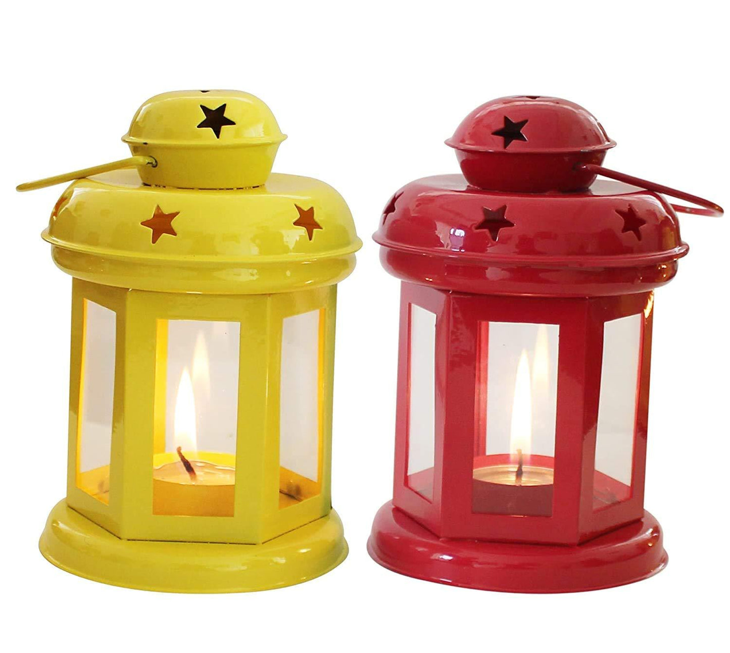 Diwali best selling item set of 4 home decor laltern lamp with candle light holders - GreentouchCrafts