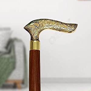 Vintage Brass Elephant Walking Stick Cane 36 Auction