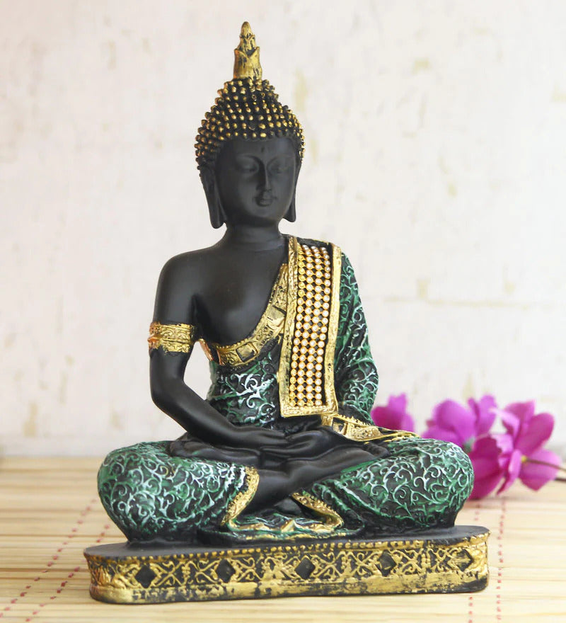 Meditating Buddha Decorative Showpiece